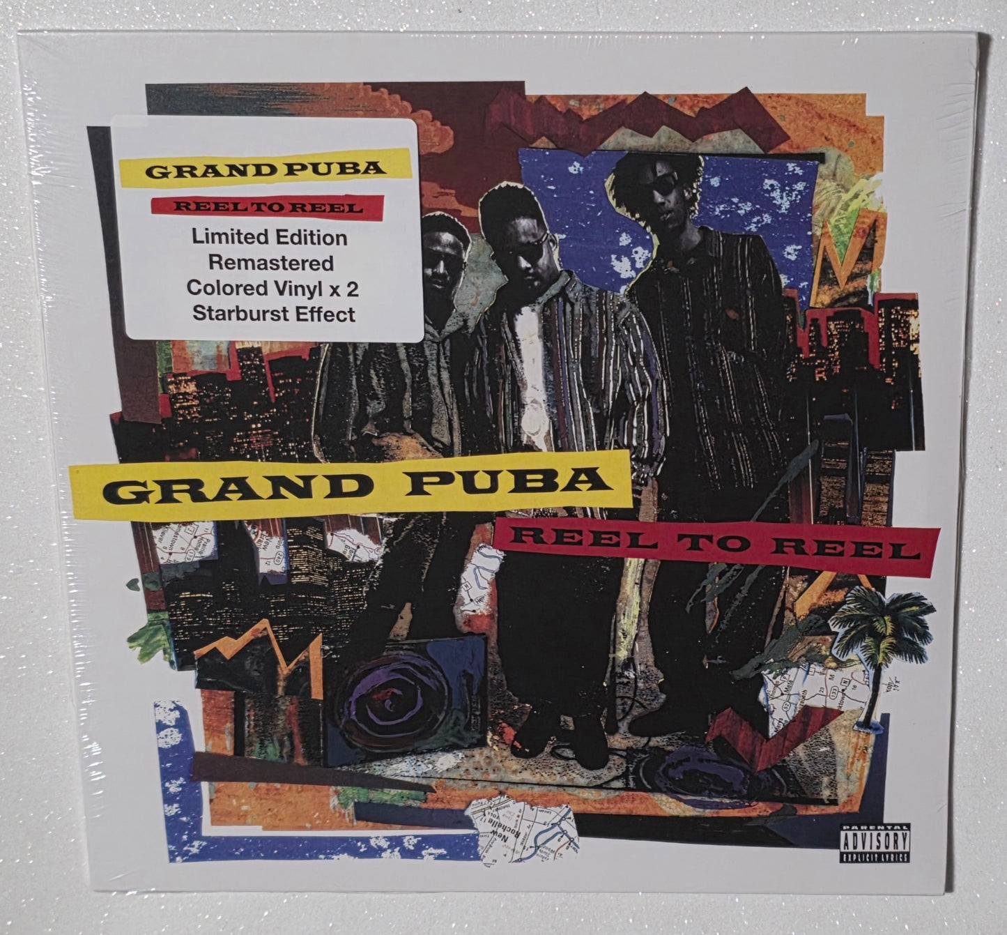 Grand Puba – Reel To Reel (2020) (Limited Edition Starburst Effect Colour Vinyl LP)
