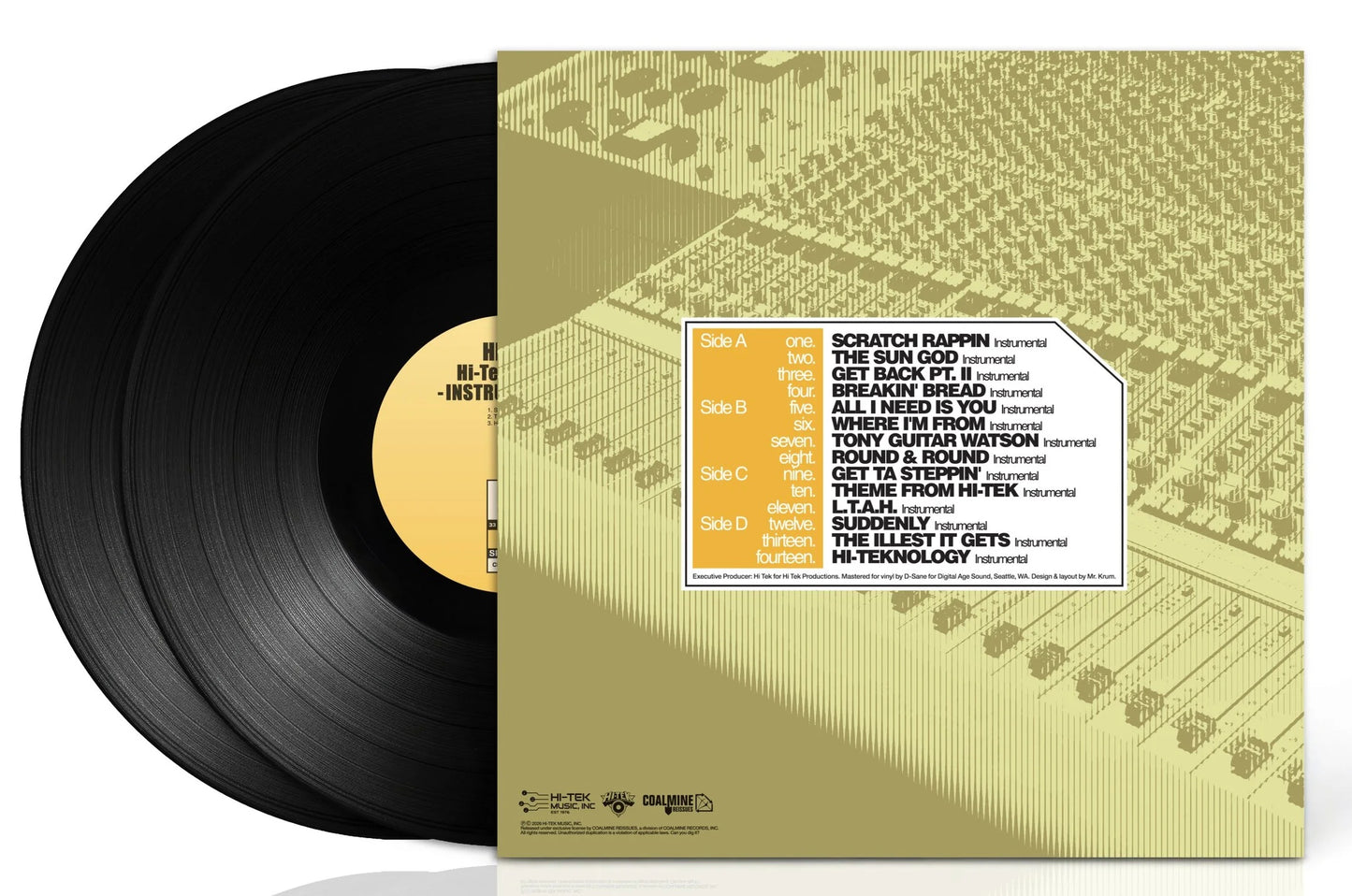 Hi-Tek - Hi-Teknology (Instrumentals) (2026) (Limited Edition Vinyl LP)