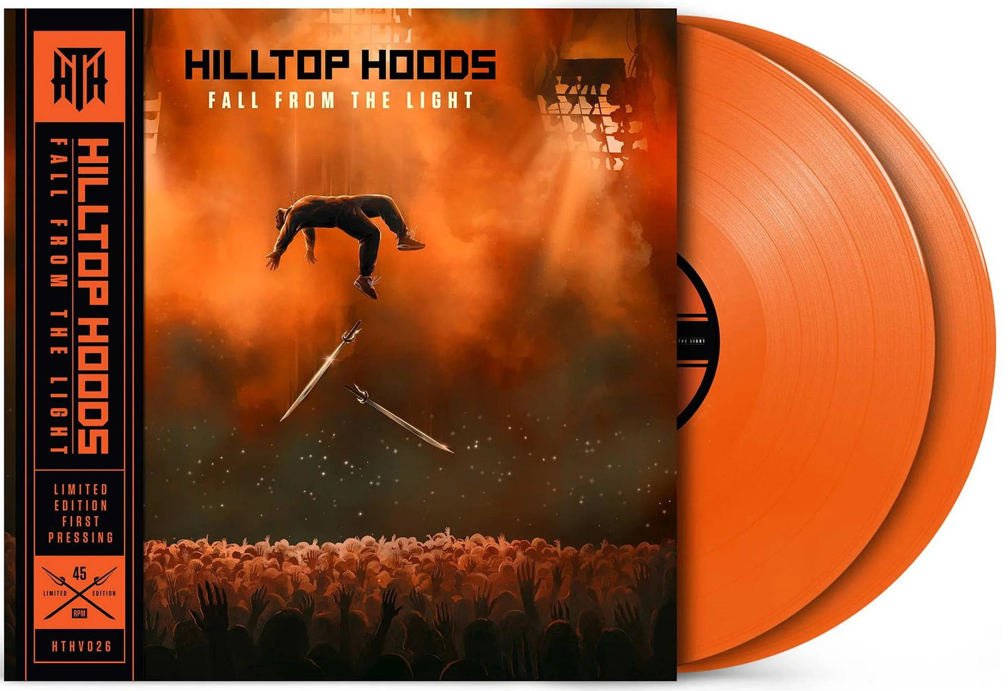 Hilltop Hoods - Fall From The Light (2025) (Limited Edition Transparent Orange Clour Vinyl LP)