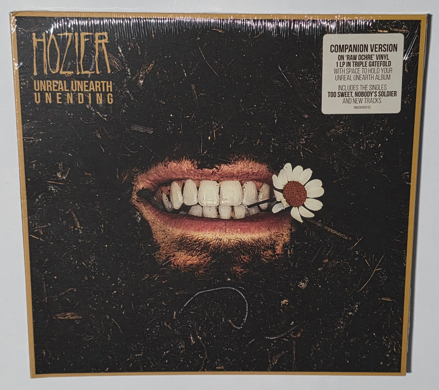 Hozier – Unreal Unearth Unending (Companion Version) (2025) (Limited Edition Raw Ochre Colour Vinyl LP)