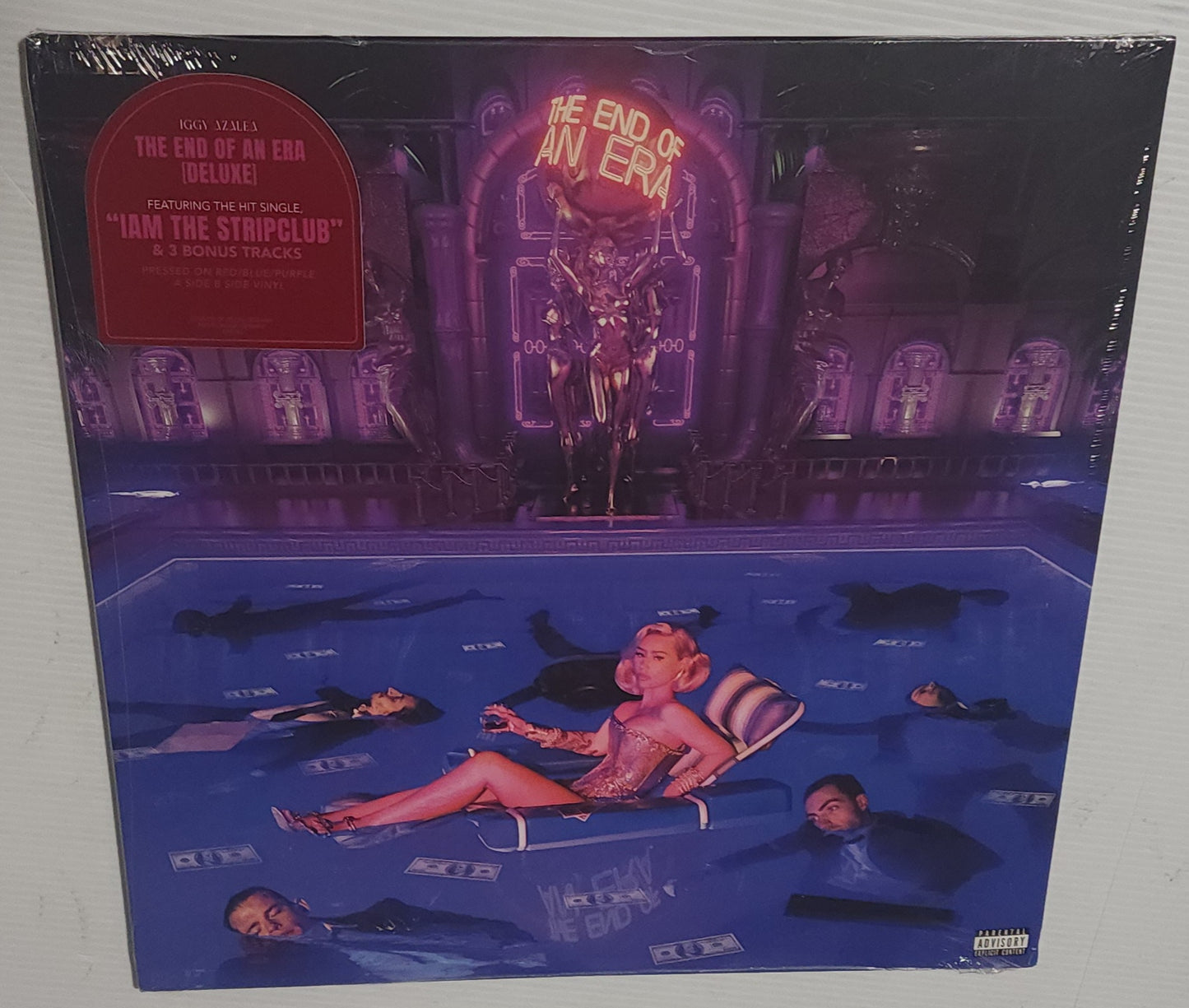 Iggy Azalea – The End Of An Era (Deluxe Edition) (2022) (Limited Edition Red Blue & Purple Colour Vinyl LP)