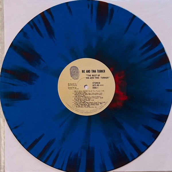 Ike & Tina Turner – The Best Of (2022 Reissue) (Limited Edition Blue & Red Splatter Colour Vinyl LP)
