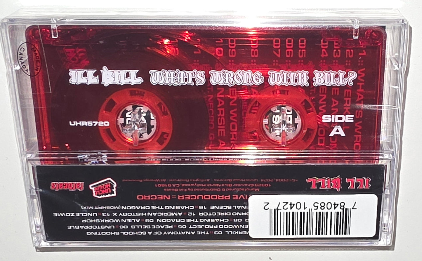 ILL BILL - What's Wrong With Bill? (2026 Reissue) (Limited Edition Cassette Tape)