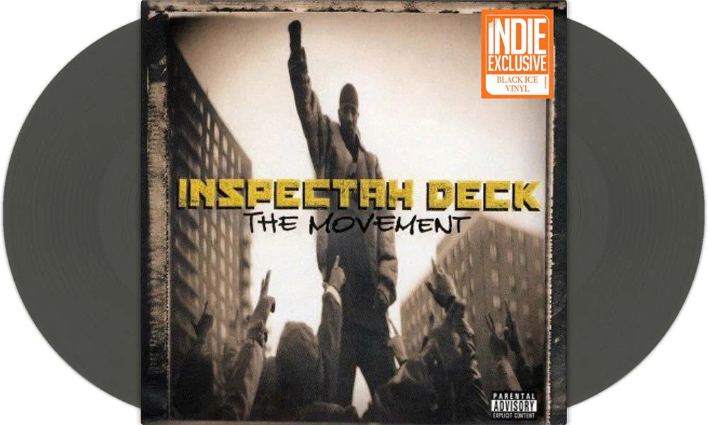 Inspectah Deck - The Movement (2023 Reissue) (Limited Edition Black Ice Colour Vinyl LP)
