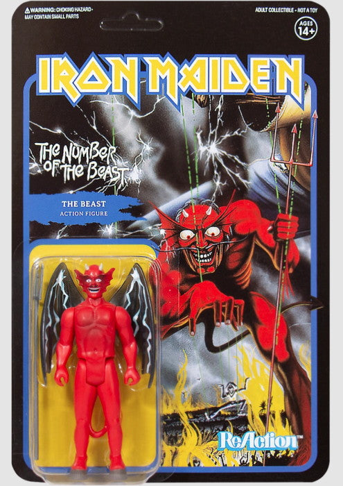 Iron Maiden The Number of the Beast Super7 ReAction 3.75” Action Figure