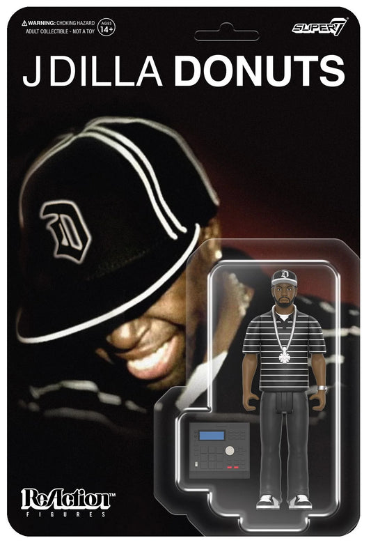 J Dilla Donuts (Smile Album Cover) Super7 ReAction 3.75” Action Figure