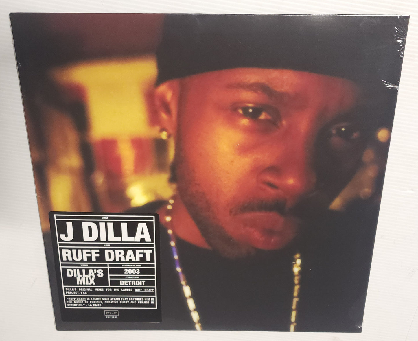J. Dilla - Ruff Draft (Dilla's Mix) (2023) (Limited Edition Clear With Black Splatter Colour Vinyl LP)