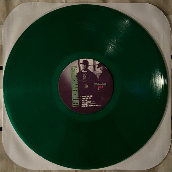 Jake Biz - Commercial Hell (2022 Reissue) (Limited Edition Green & Purple Coloured Vinyl LP)