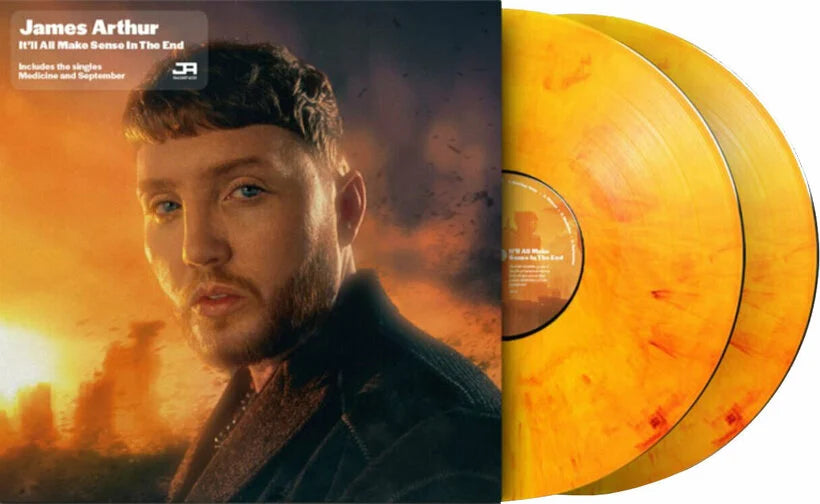 James Arthur – It'll All Make Sense In The End (2021) (Limited Edition Orange Marble Coloir Vinyl LP)