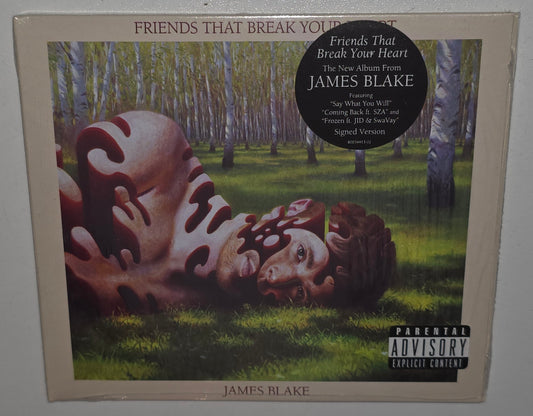 James Blake – Friends That Break Your Heart *Autoghraphed* (2021) (Limited Edition CD)
