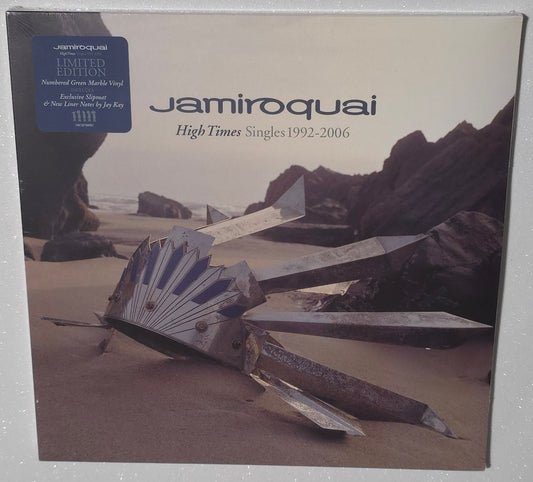 Jamiroquai – High Times (Singles 1992–2006) (2022) (Limited Edition Green Marble Colour Vinyl LP + Bonus Slipmat)