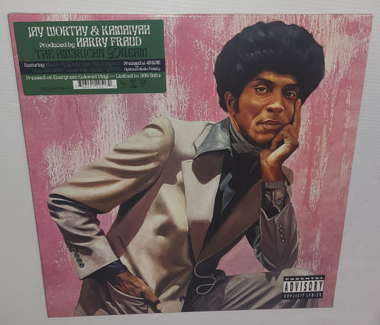 Jay Worthy, Kamaiyah & Harry Fraud – The Am3rican Dream (2024) (Limited Edition Evergreen Colour Vinyl LP)
