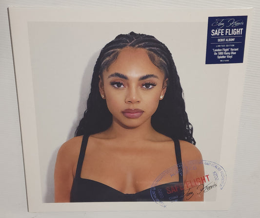 Jaz Karis – Safe Flight (2024) (Limited Edition Rainy Blue Splatter Colour Vinyl LP)