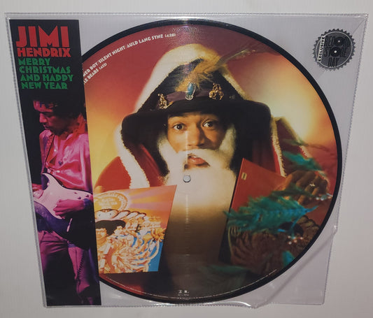 Jimi Hendrix – Merry Christmas And Happy New Year (2019 BF RSD) (Limited Edition Picture Disc Vinyl EP)