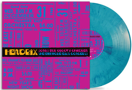 Jimi Hendrix - Songs For Groovy Children: The Fillmore East Concert (2024 BF RSD) (Limited Edition Blue & Violet Swirl Colour Vinyl LP)