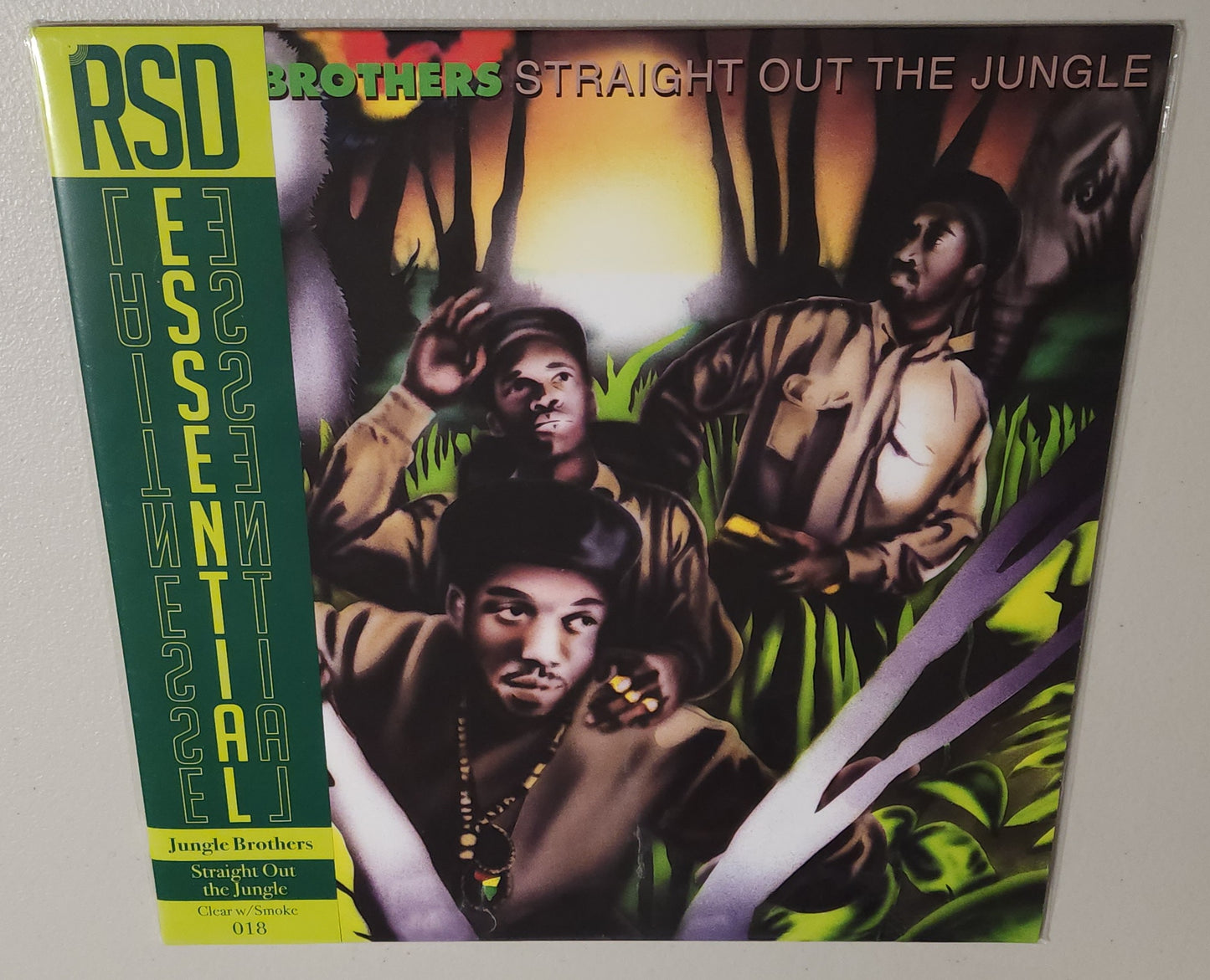 Jungle Brothers – Straight Out The Jungle (2022 Reissue) (Limited Edition Clear with Smoke Colour Vinyl LP)