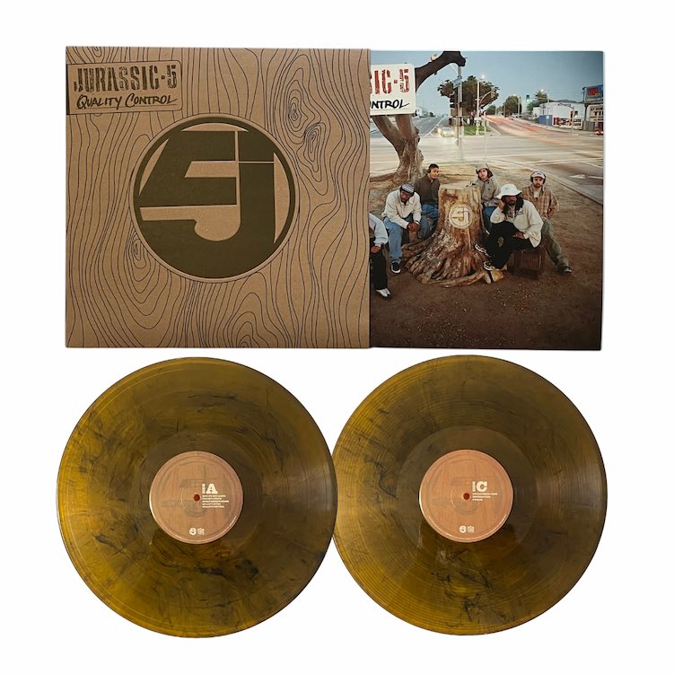 Jurassic 5 – Quality Control: 25th Anniversary Edition (2026 RSD) (Limited Edition Wood Grain Colour Vinyl LP)