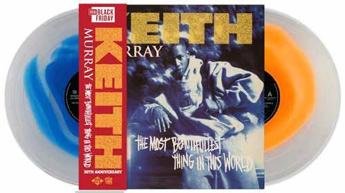 Keith Murray - The Most Beautifullest Thing In This World: 30th Anniversary Edition (2024 BF RSD) (Limited Edition Clear with Tangerine & Blue Colour Vinyl LP)