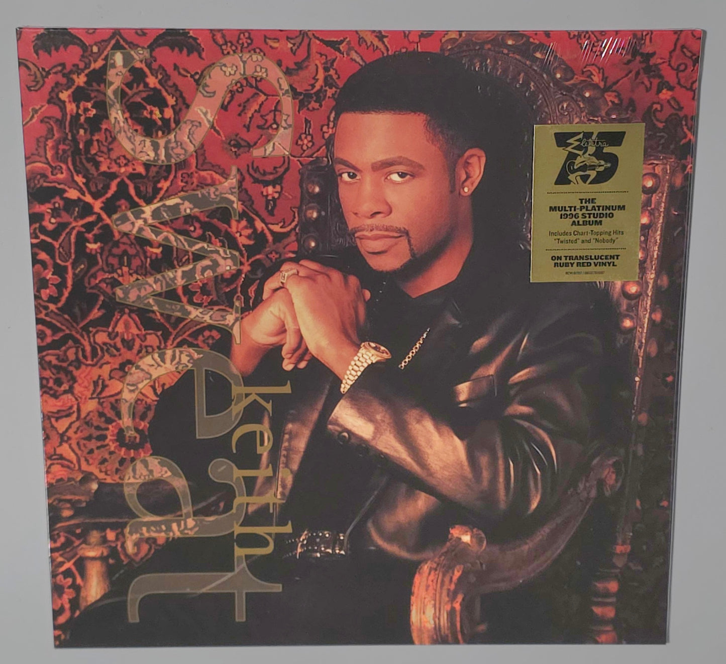Keith Sweat – Keith Sweat (2025 Reissue) (Limited Edition Red Colour Vinyl LP)