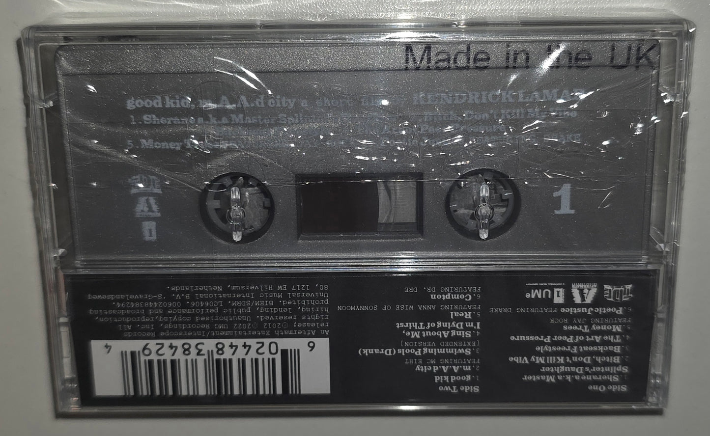Kendrick Lamar – Good Kid, M.A.A.D City: 10th Anniversary Edition (2022) (Limited Edition Cassette Tape)