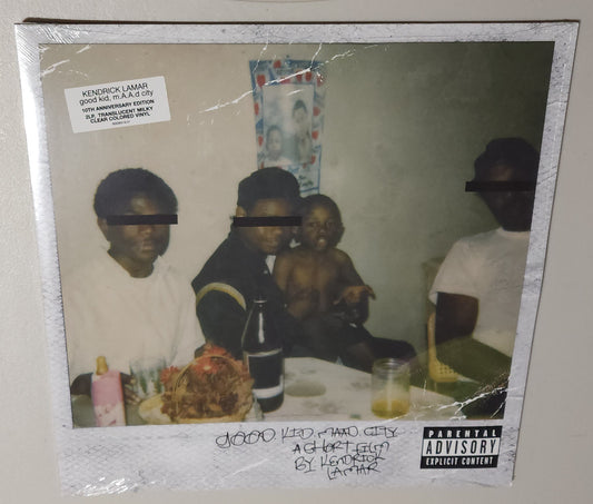 Kendrick Lamar – Good Kid, M.A.A.D City: 10th Anniversary Edition (2022) (Limited Edition Clear Colour Vinyl LP)