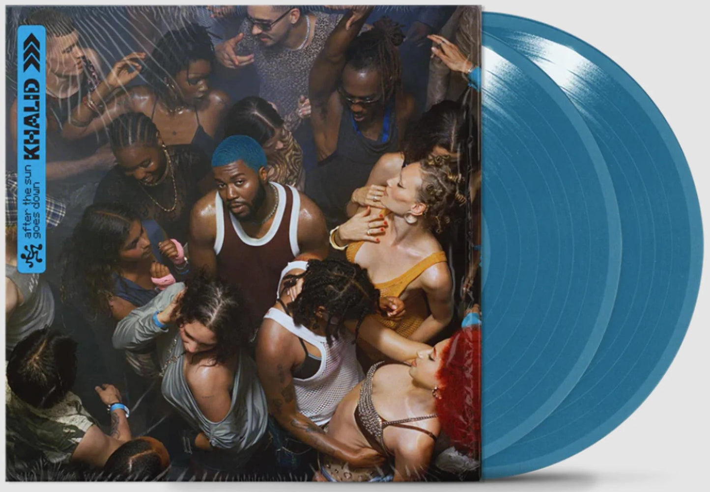 Khalid – After The Sun Goes Down (2025) (Limited Edition Opaque Turquoise Blue Colour Vinyl LP)