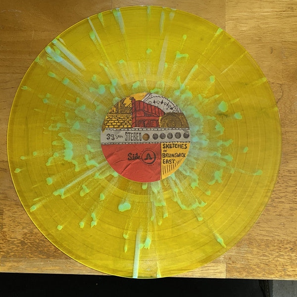 King Gizzard & The Lizard Wizard With Mild High Club – Sketches Of Brunswick East (2022 Reissue) (Limited Edition Yellow w/ Sky Blue Splatter Colour Vinyl LP)