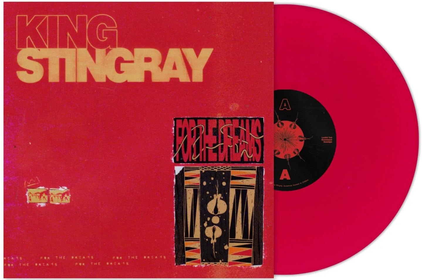 King Stingray - For The Dreams (2024) (Opaque Red Colour Vinyl LP)