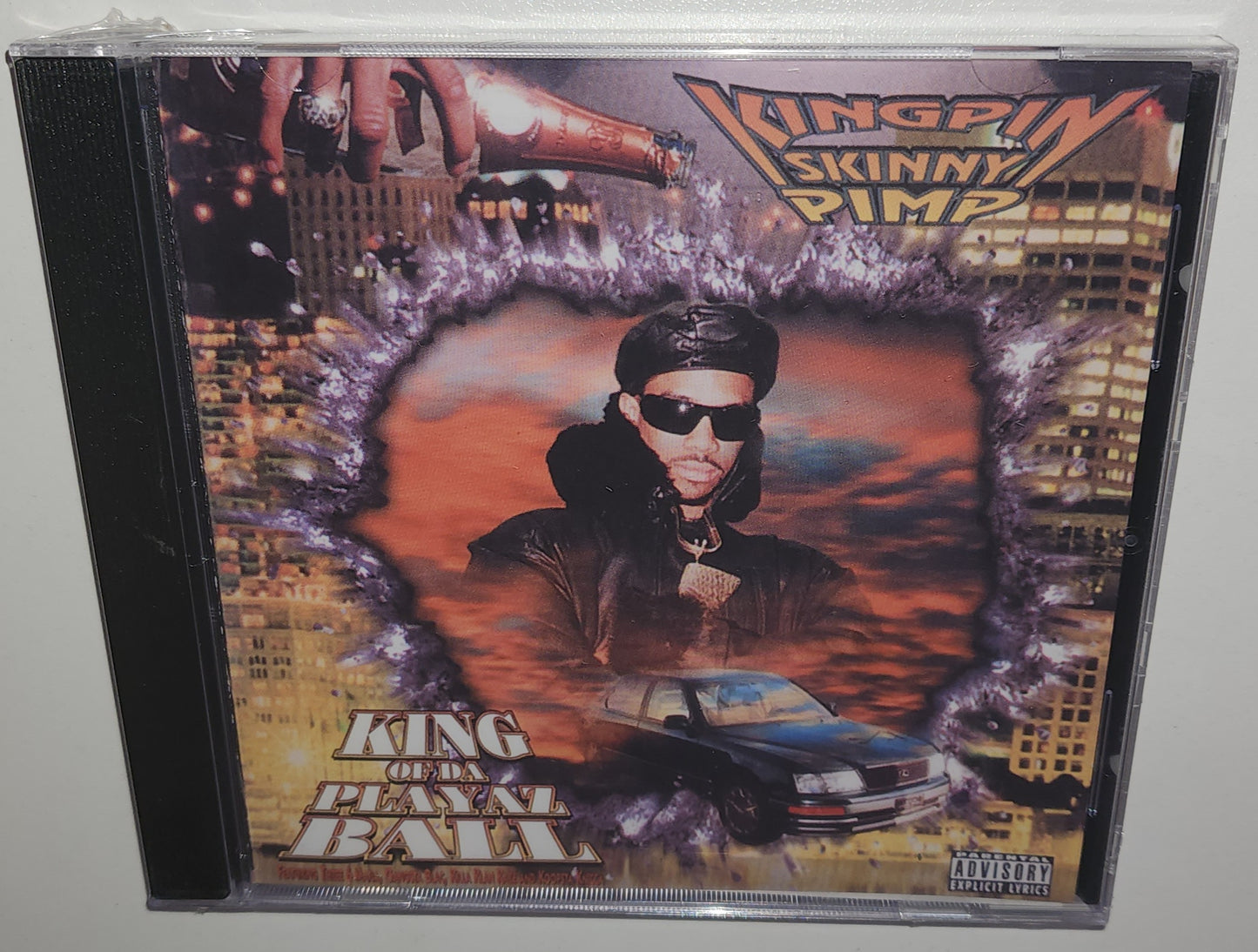 Kingpin Skinny Pimp - King Of Da Playaz Ball (1996) (CD)