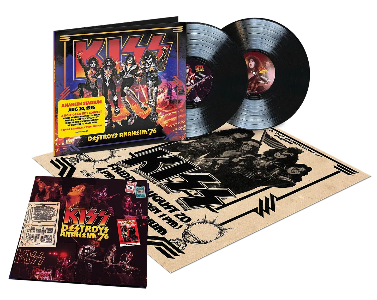 Kiss - KISS Destroys Anaheim '76 (2026) (Limited Edition Vinyl LP)