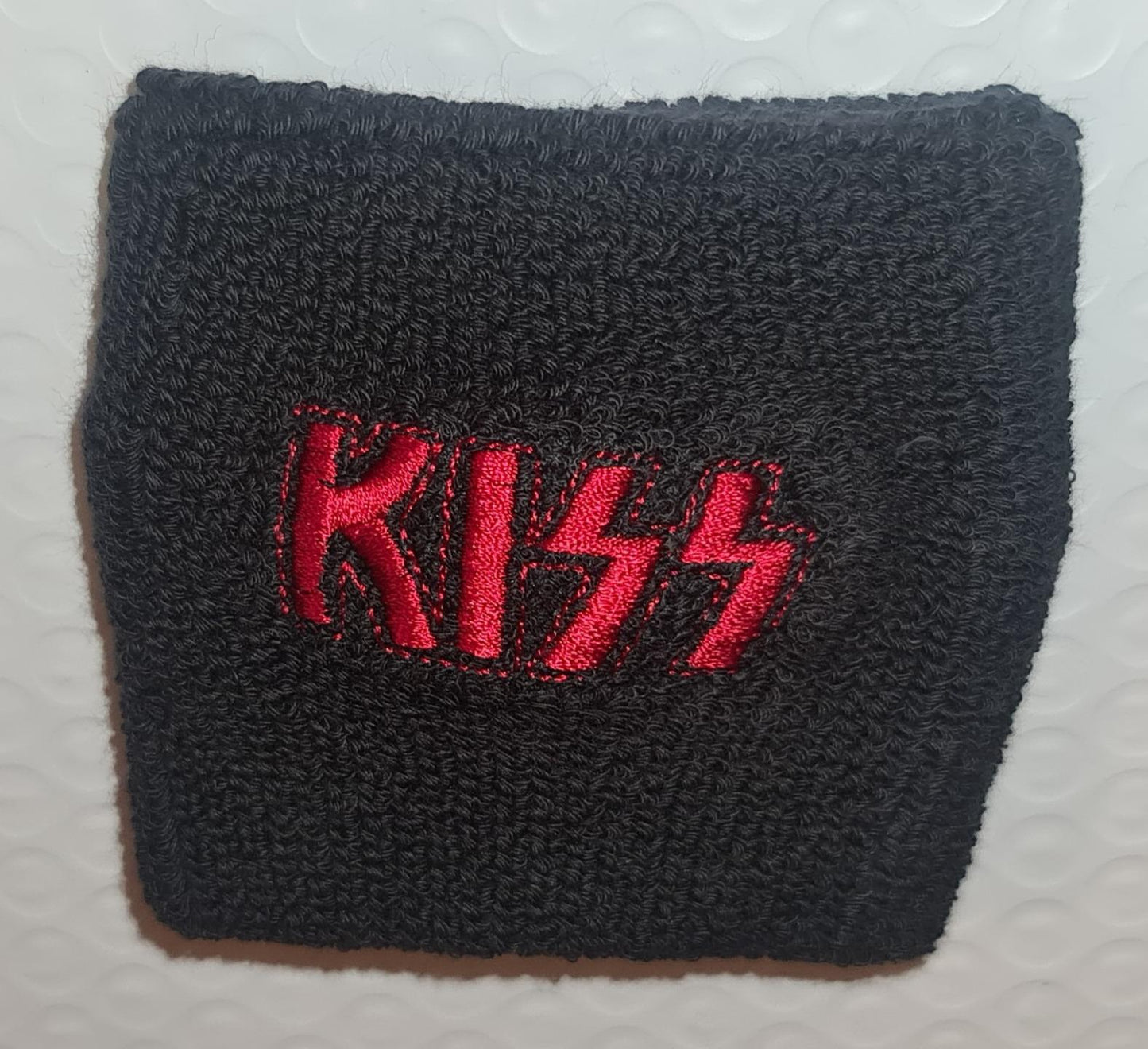 Kiss "Logo" Officially Licensed Wrist Sweatband
