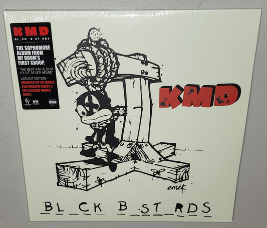 KMD – Bl_ck B_st_rds (2023) (Limited Edition Red Colour Vinyl LP)