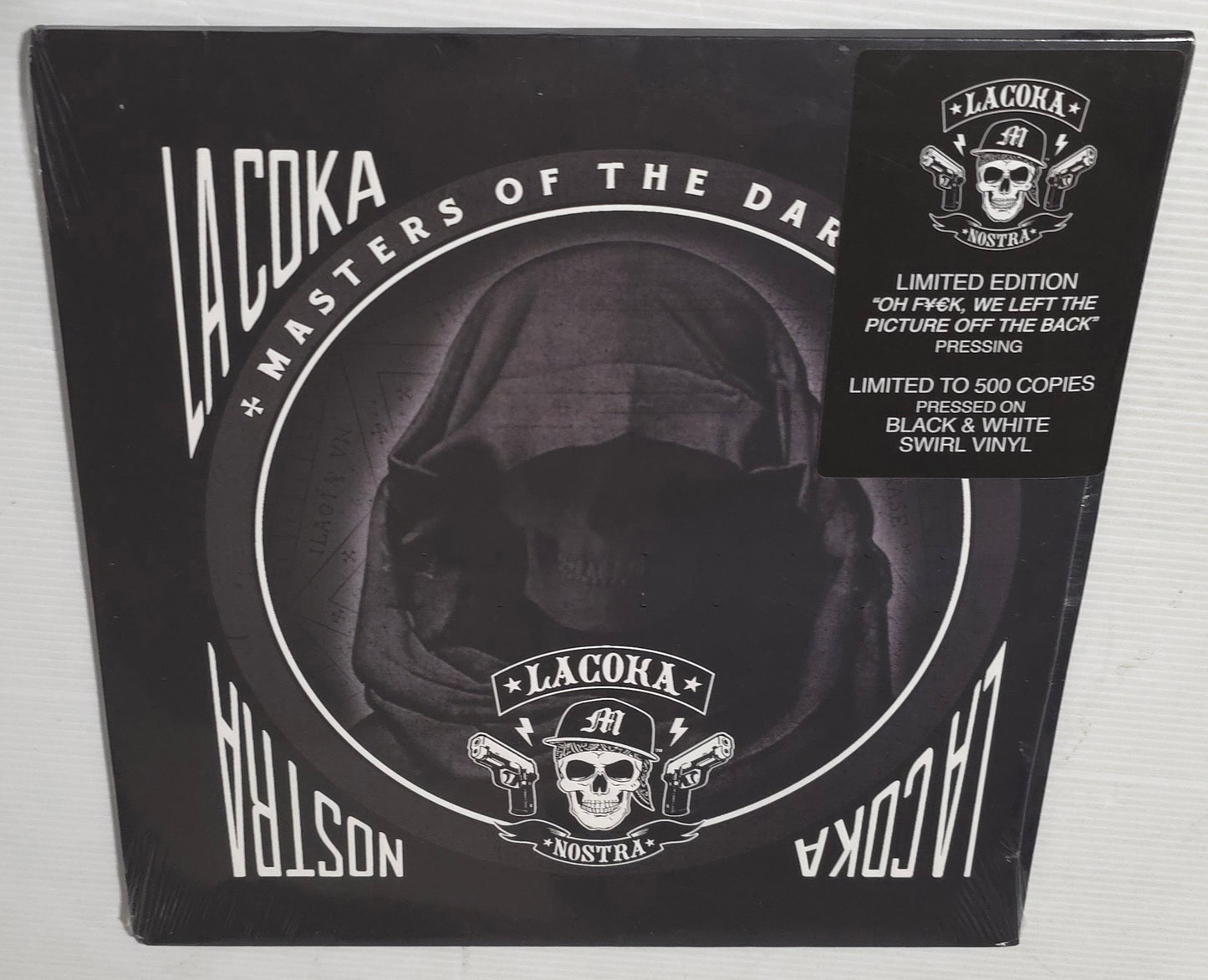 La Coka Nostra – Masters Of The Dark Arts (2022) (Limited Edition Black & White Swirl Colour Vinyl LP)