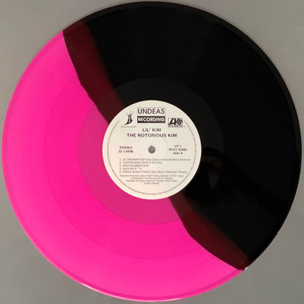 Lil' Kim – The Notorious KIM (2021 Reissue) (Limited Edition Pink & Black Split Colour Vinyl LP)