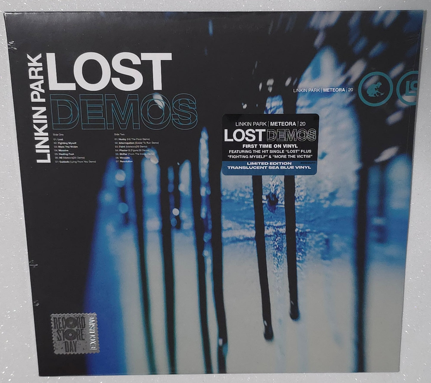 Linkin Park – Lost Demos (2023 BF RSD) (Limited Edition Translucent Sea Blue Colour Vinyl LP)