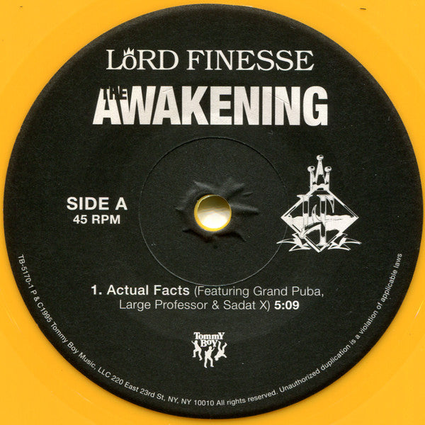 Lord Finesse – The Awakening (2021) (Limited Edition Vinyl LP with Bonus 7" Disc)