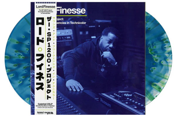 Lord Finesse - The SP 1200 Project 2: Sounds & Frequencies In Technicolor (Limited Edition Ghostly Colour Vinyl LP w/OBI Strip)