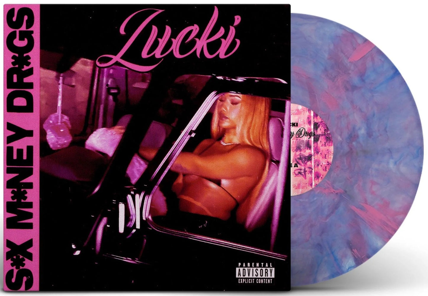 Lucki - S*X M*Ney Dr*Gs (2024) (Limited Edition Sweetart Colour Vinyl LP)