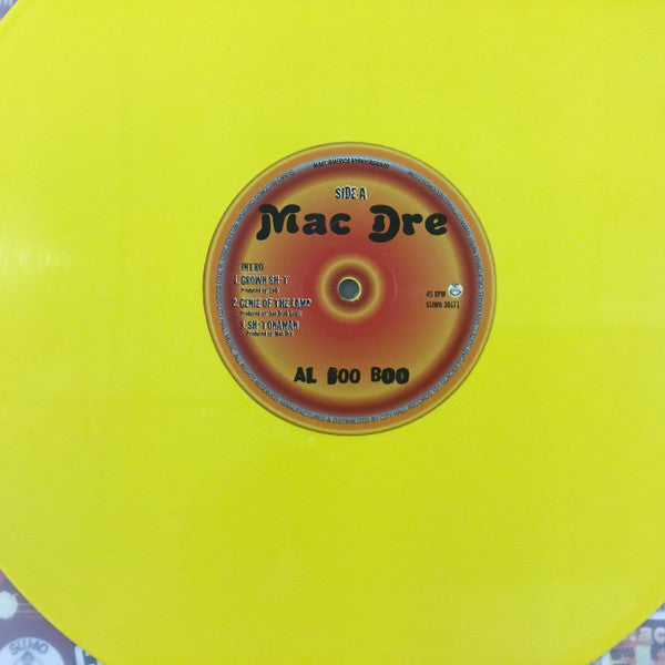 Mac Dre – Al Boo Boo (2020 Reissue) (Limited Edition Yellow & Orange Colour Vinyl LP)