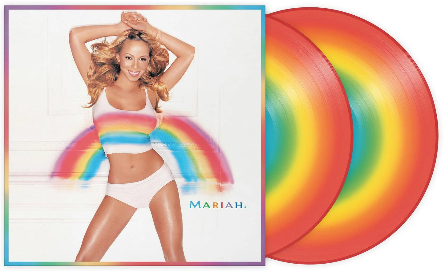Mariah Carey - Rainbow: 25th Anniversary Expanded Edition (2024) (Limited Edition Rainbow Colour Vinyl LP)