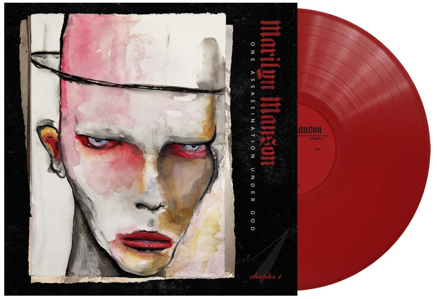 Marilyn Manson - One Assassination Under God: Chapter 1 (2024) (Limited Edition Red Colour Vinyl LP)