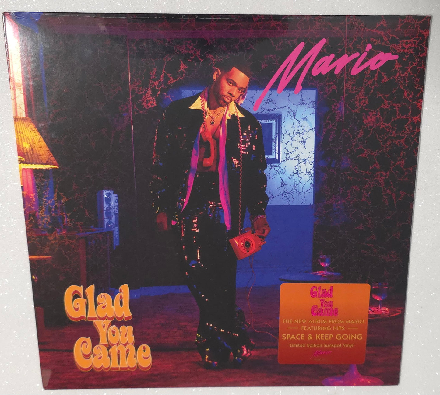 Mario – Glad You Came (2025) (Limited Edition Sunburst Color Vinyl LP)