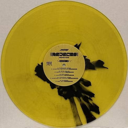 Maro – Rejects Remixes (2026) (Limited Edition Translucent Yellow with Black Splatter Colour Vinykl LP)