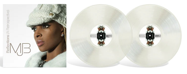 Mary J. Blige - Reflections: A Retrospective (2023) (Limited Edition Milky Clear Colour Vinyl LP)