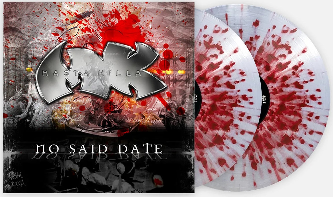 Masta Killa – No Said Date (2023 Reissue) (VMP Limited Edition Clear with Red Splatter Colour Vinyl LP)