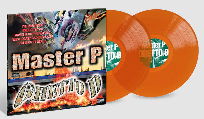 Master P – Ghetto D (2017 Reissue) (Limited Edition Orange Crush Colour Vinyl LP)