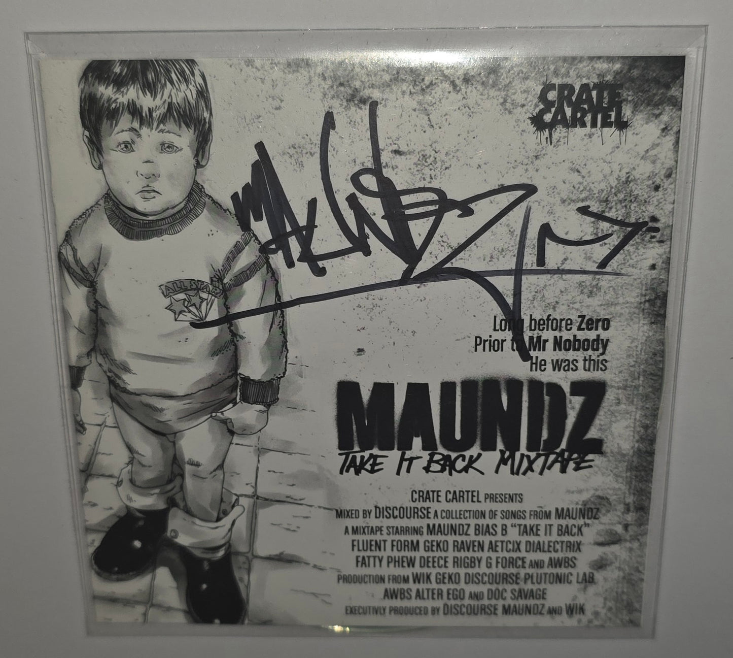 Maundz – Take It Back Mixtape *Autographed* (2012) (Limited Edition Promo Mixtape CD)