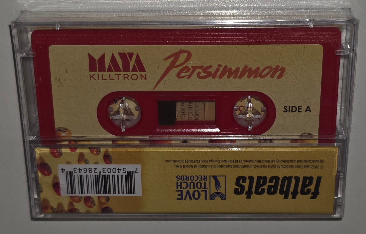 Maya Killtron - Persimmon (2022) (Limited Edition Cassette Tape)