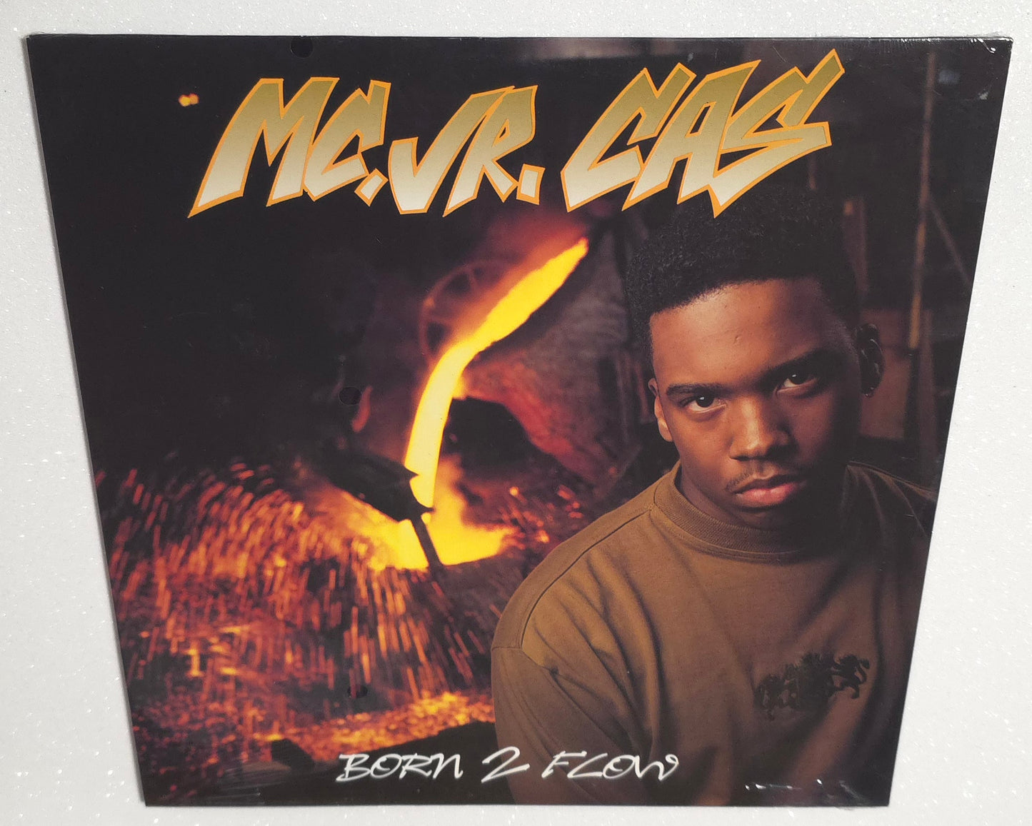 MC. Jr. Cas – Born 2 Flow (1991) (Vinyl LP)