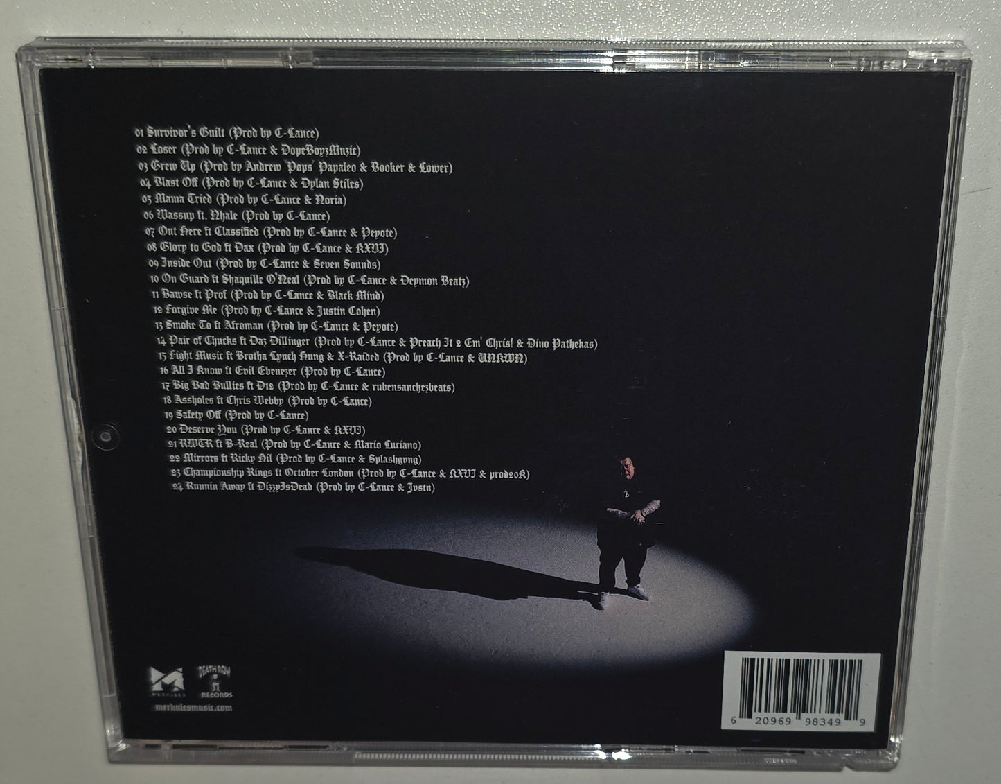 Merkules - Survivor's Guilt *Autographed* (2025) (Limited Edition CD)
